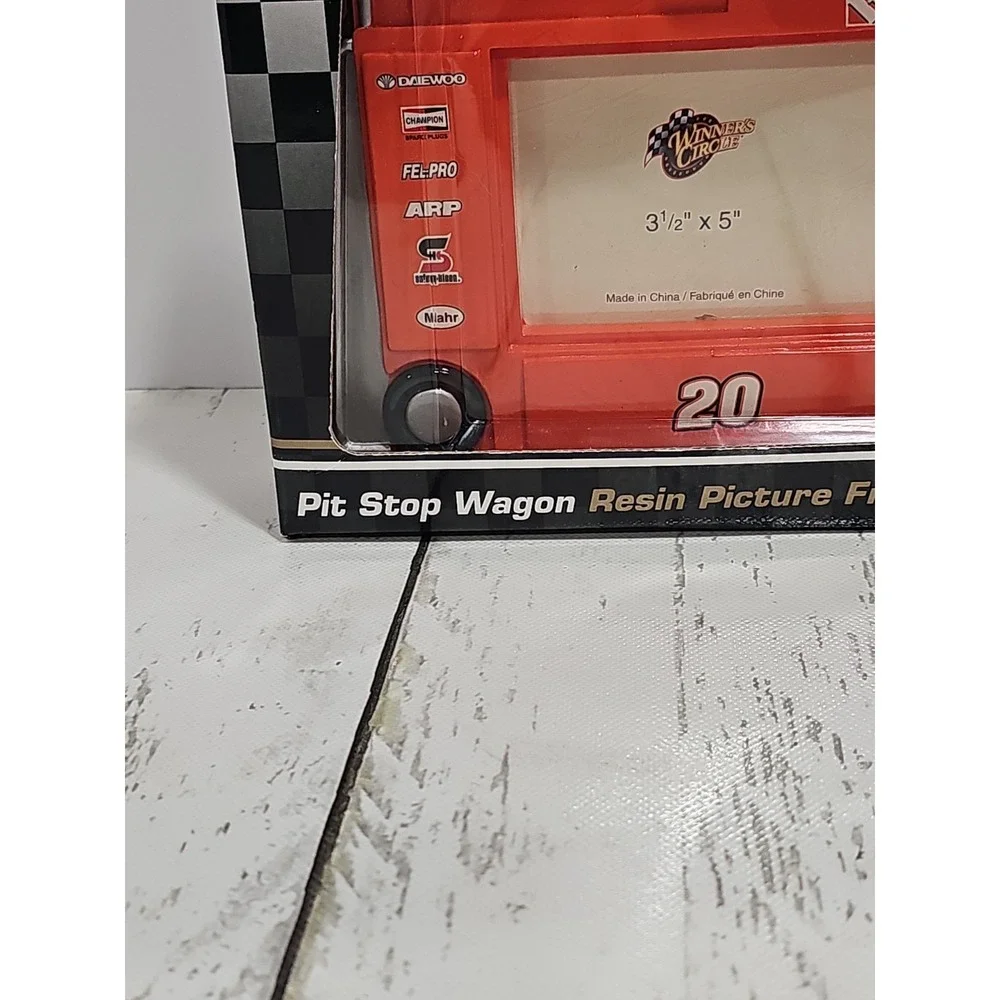 VTG Winner 's Circle The Home Depot #20 Tony Stewart Nascar Orange Picture Frame